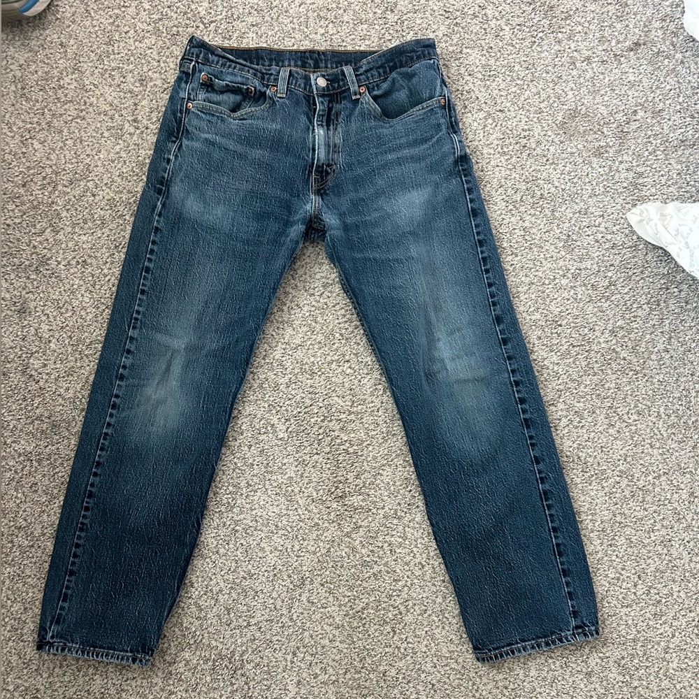 Lightly worn levi’s 505 jeans